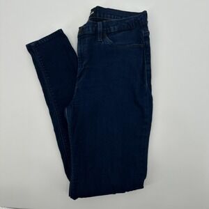 Hudson Jeans Womens 30 Dark Wash Denim‎ Blue Natalie Super Skinny Mid Rise Ankle